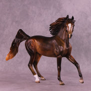 Figgy Pudding OOAK Arabian Mare by Julie Keim HS25