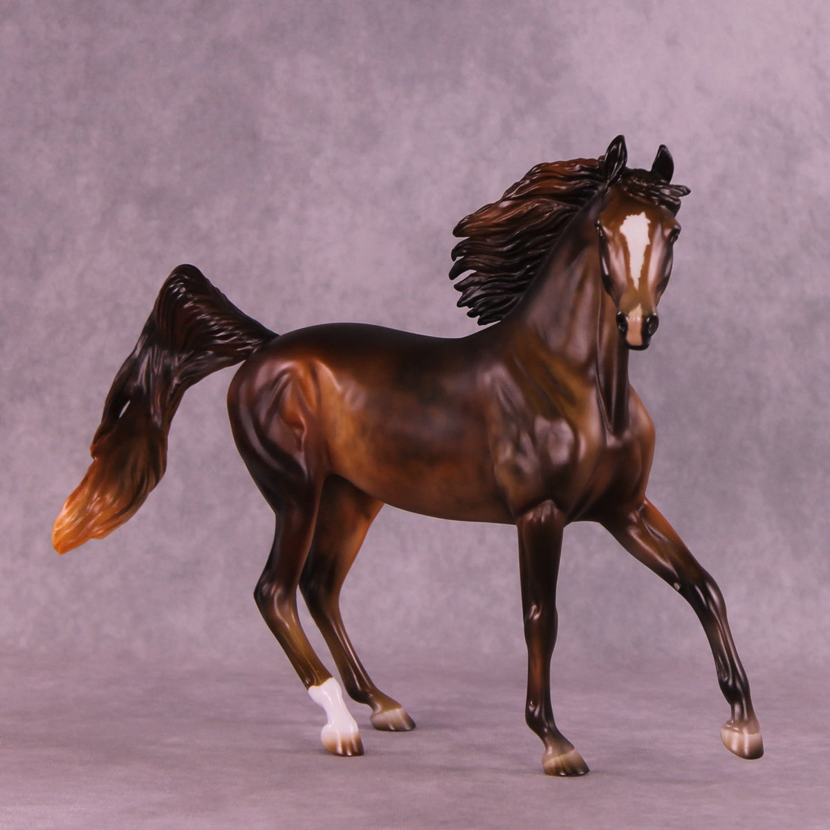 Figgy Pudding OOAK Arabian Mare by Julie Keim HS25