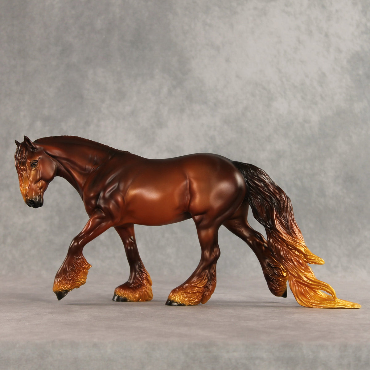 Fire Within OOAK FCM Irish Cob by Ellen Robbins VV26