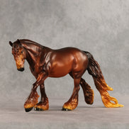 Fire Within OOAK FCM Irish Cob by Ellen Robbins VV26
