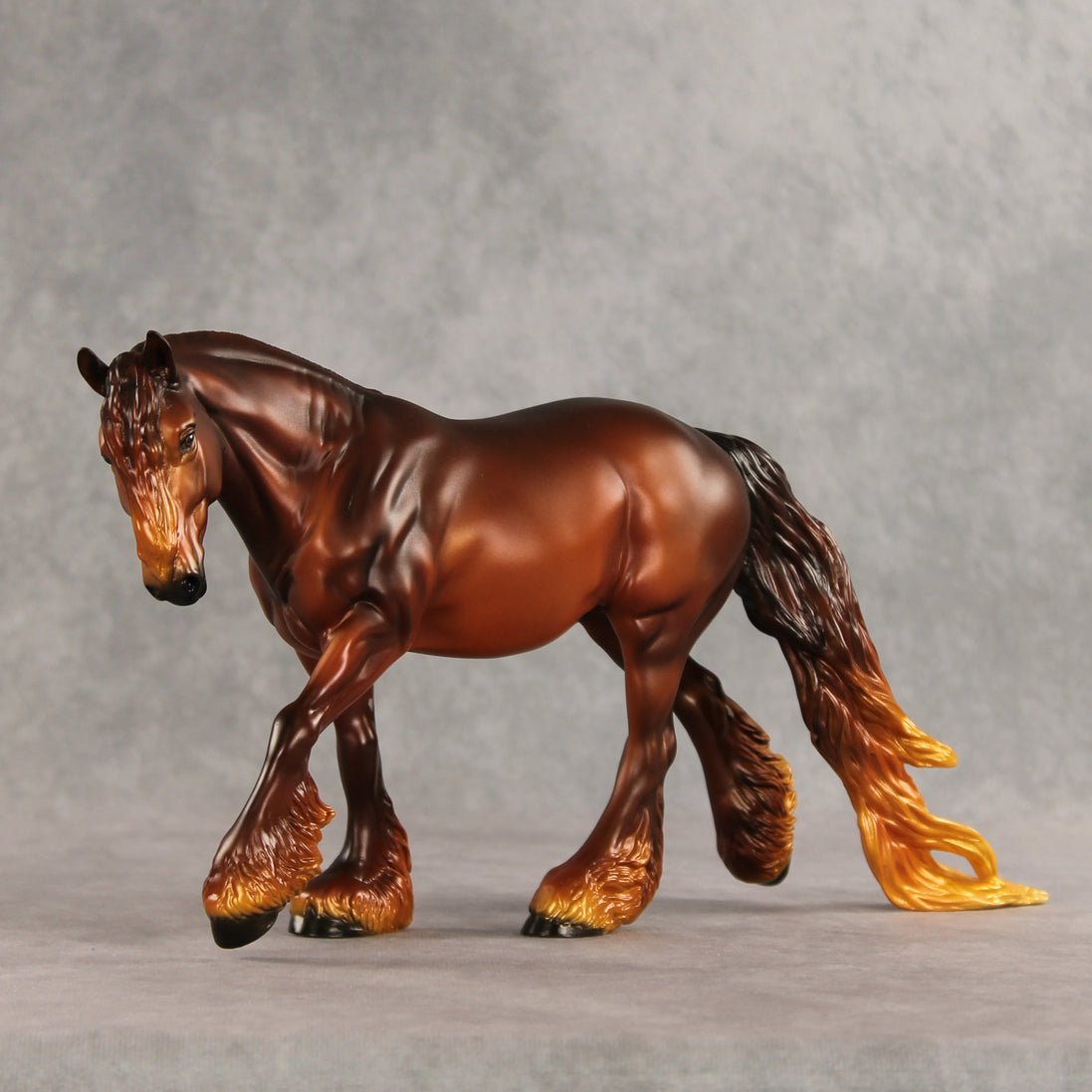 Fire Within OOAK FCM Irish Cob by Ellen Robbins VV26