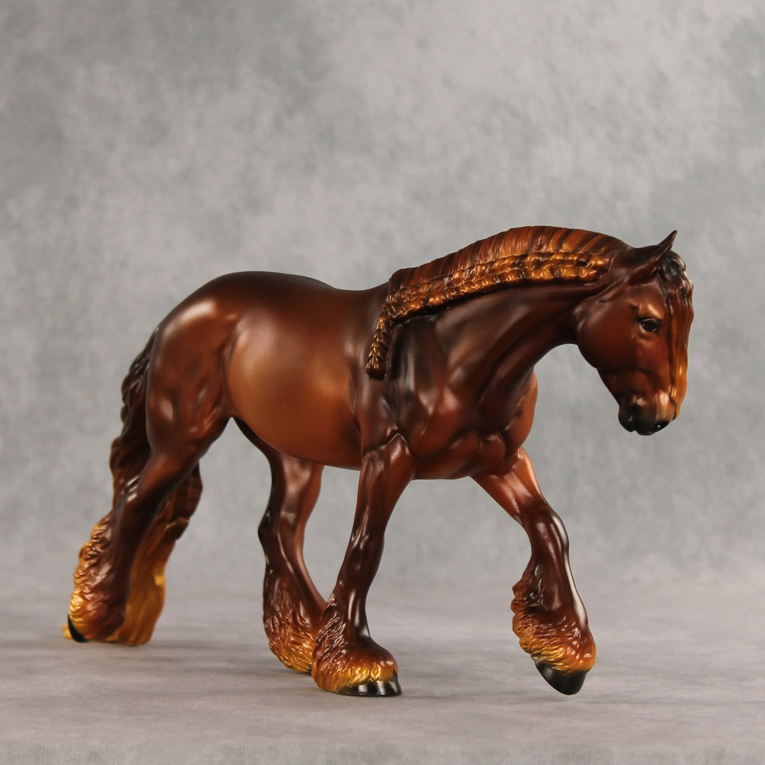 Fire Within OOAK FCM Irish Cob by Ellen Robbins VV26