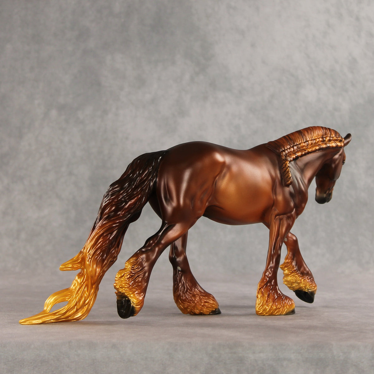 Fire Within OOAK FCM Irish Cob by Ellen Robbins VV26