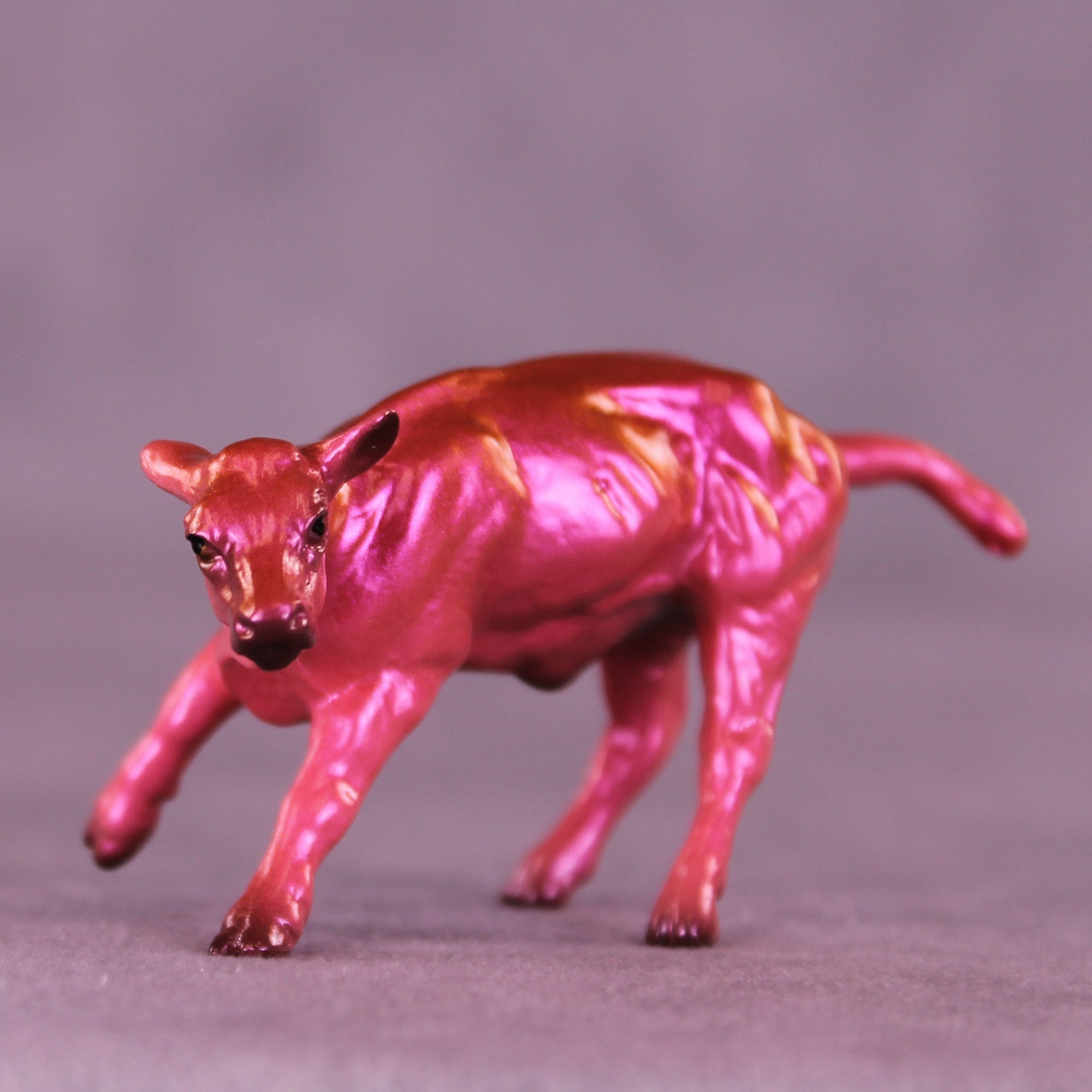 First Class OOAK Chip Cow by Erin Corbett VV26