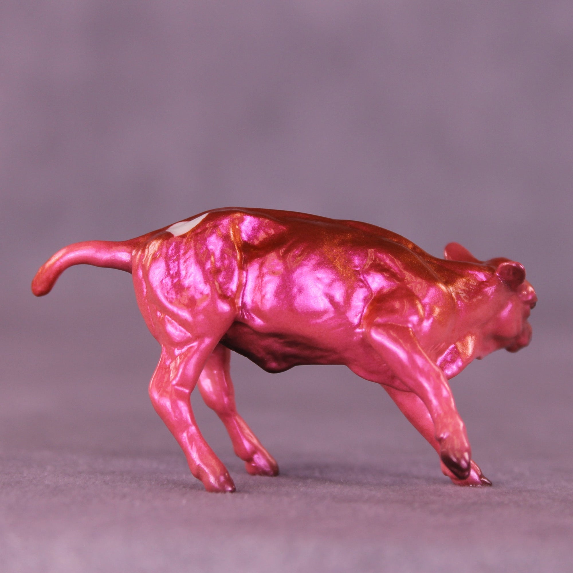 First Class OOAK Chip Cow by Erin Corbett VV26