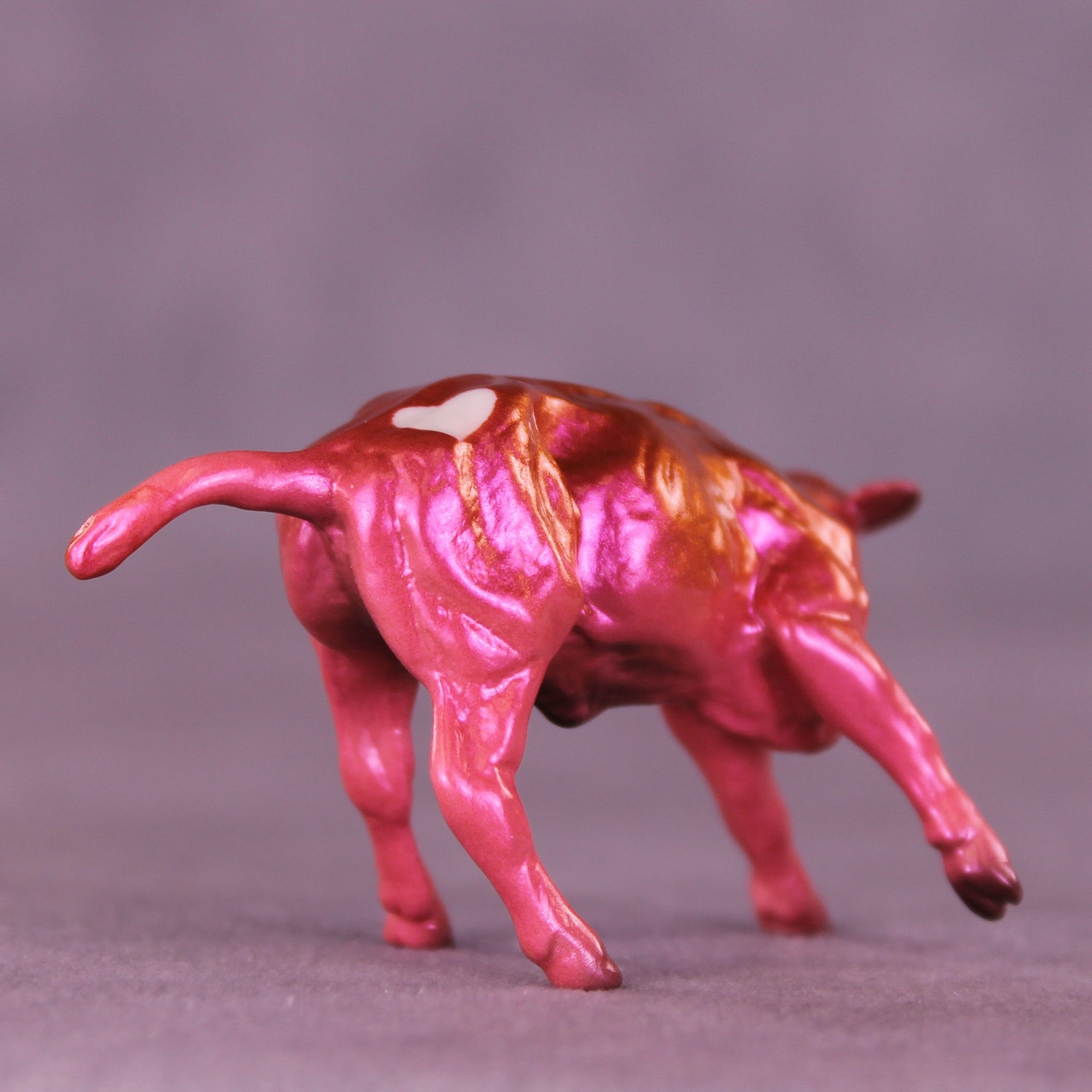 First Class OOAK Chip Cow by Erin Corbett VV26