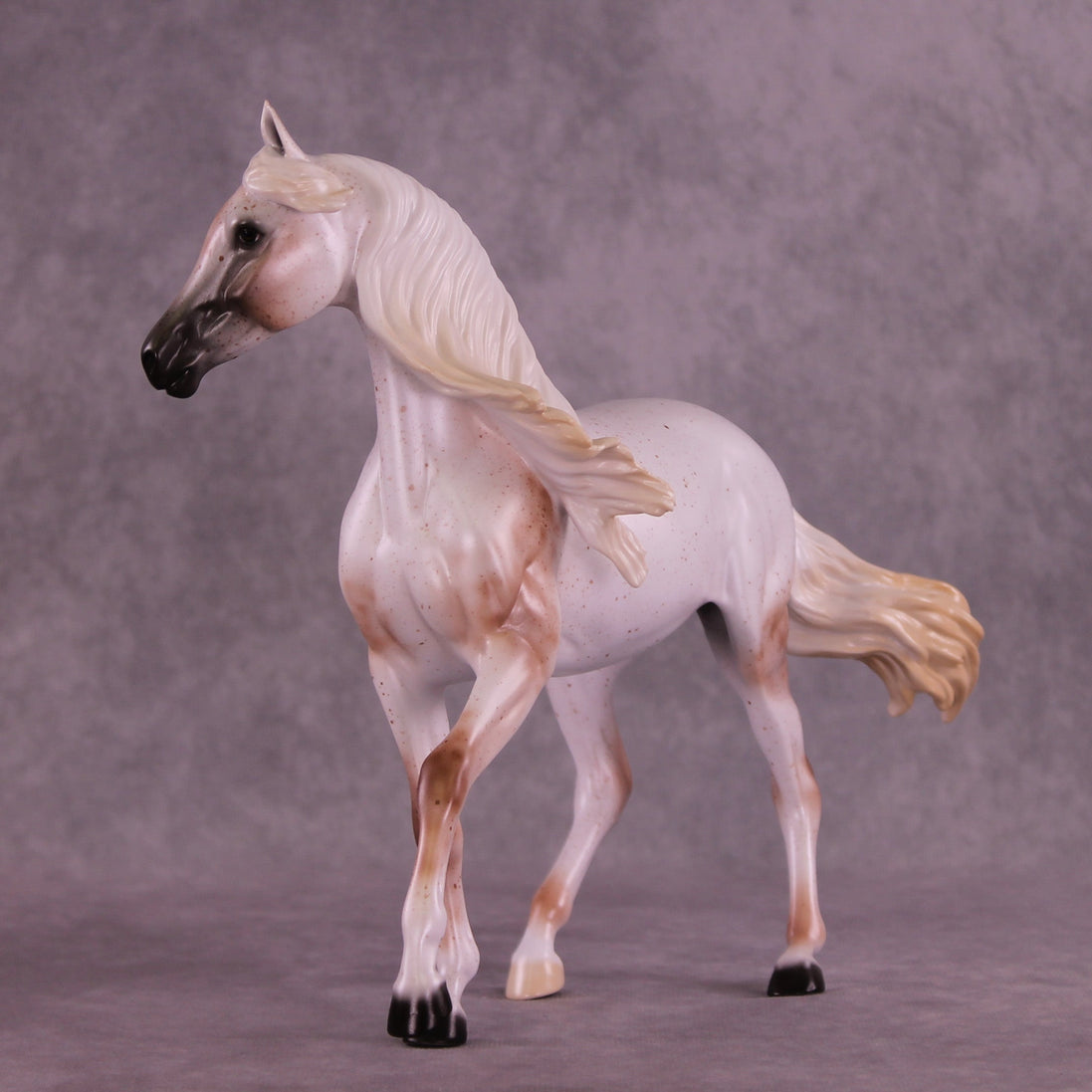 First Snow OOAK FCM Arabian Mare by Ellen Robbins HS25