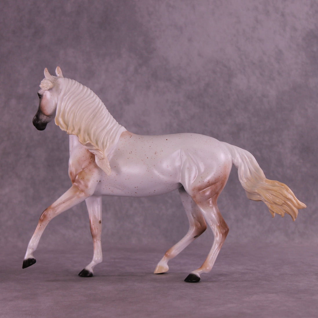 First Snow OOAK FCM Arabian Mare by Ellen Robbins HS25