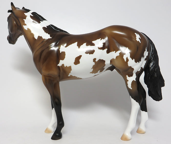 FITZGERALD-OOAK BUCKSKIN PAINT ISH MODEL HORSE 8/4