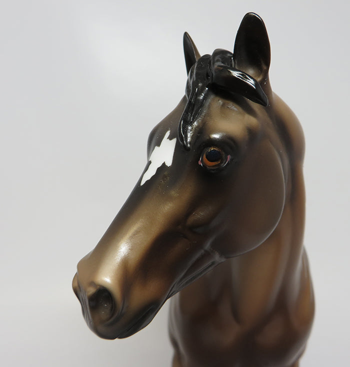 FITZGERALD-OOAK BUCKSKIN PAINT ISH MODEL HORSE 8/4