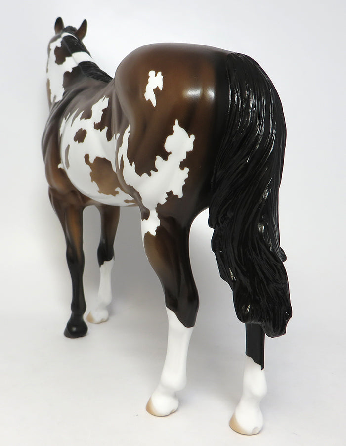 FITZGERALD-OOAK BUCKSKIN PAINT ISH MODEL HORSE 8/4