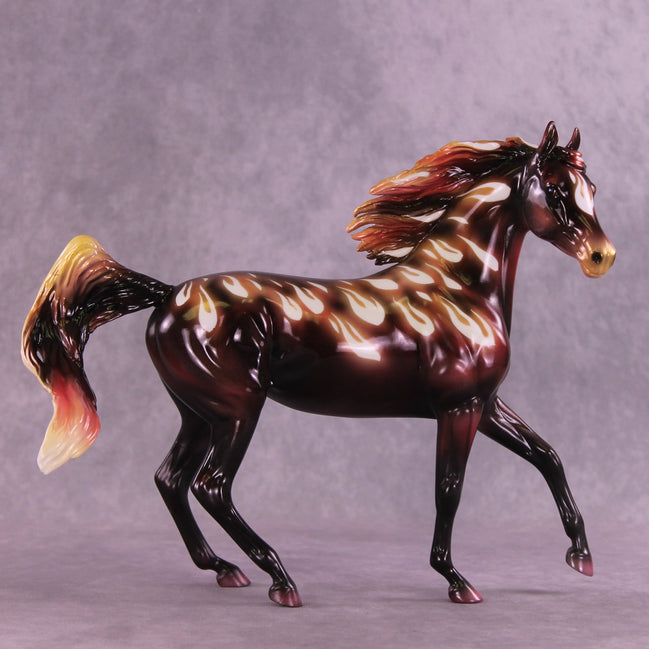 Flames OOAK Arabian Mare by Enrique Duarte HS25