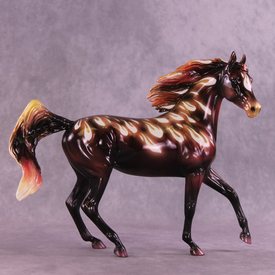 Flames OOAK Arabian Mare by Enrique Duarte HS25