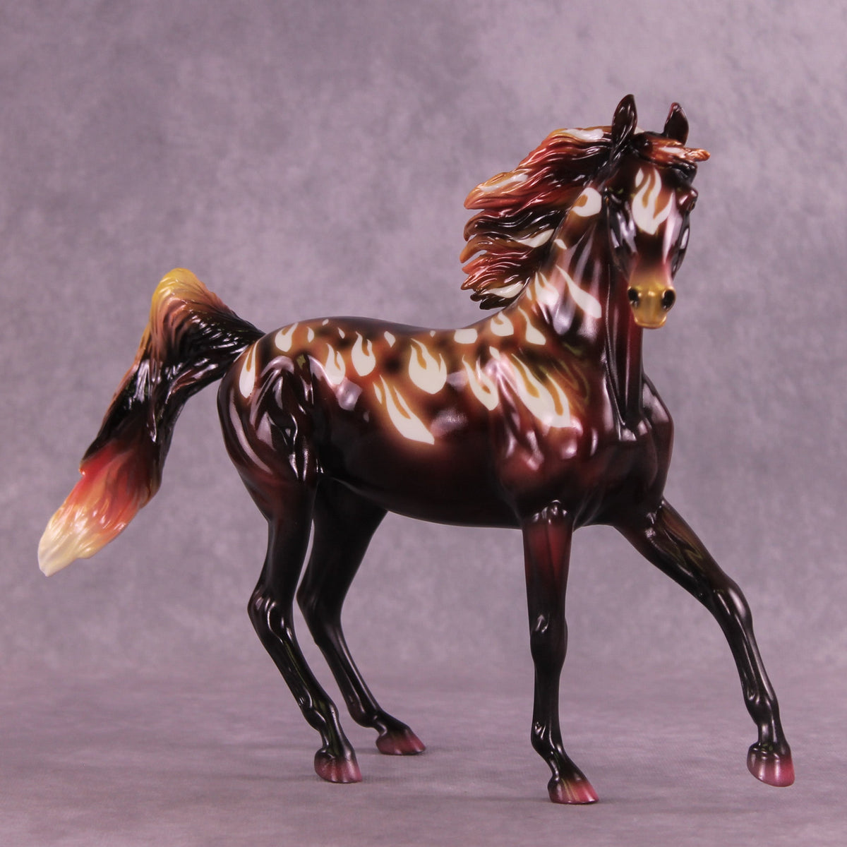 Flames OOAK Arabian Mare by Enrique Duarte HS25