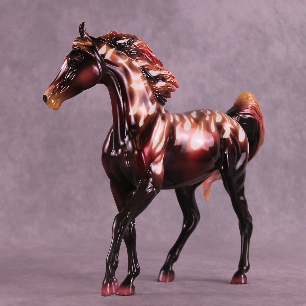 Flames OOAK Arabian Mare by Enrique Duarte HS25