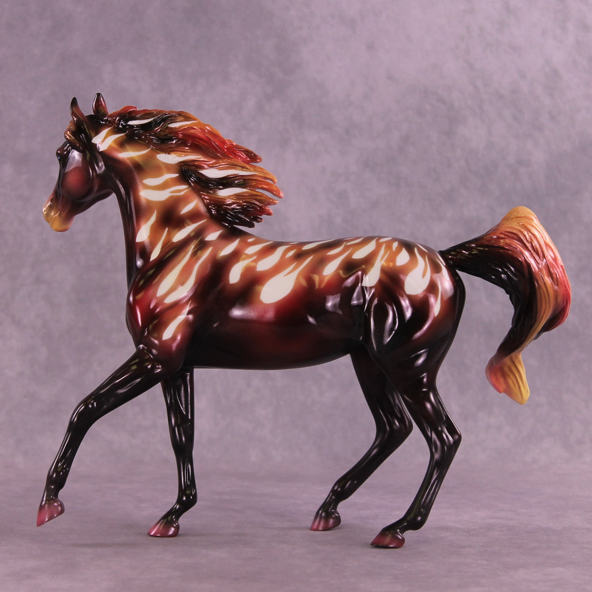 Flames OOAK Arabian Mare by Enrique Duarte HS25