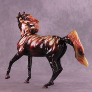 Flames OOAK Arabian Mare by Enrique Duarte HS25