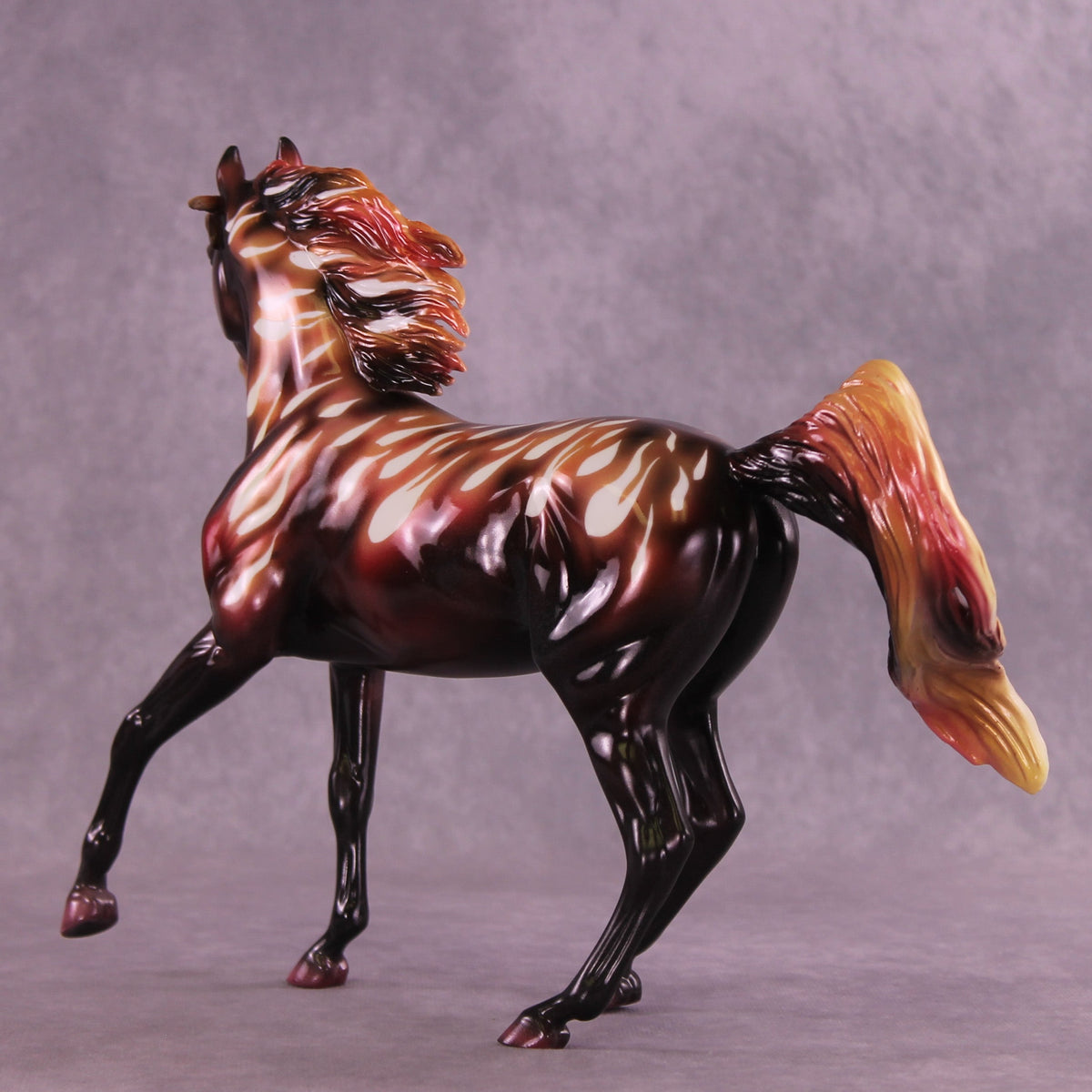 Flames OOAK Arabian Mare by Enrique Duarte HS25