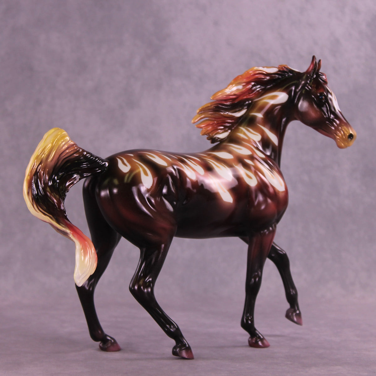 Flames OOAK Arabian Mare by Enrique Duarte HS25