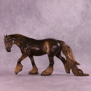 Floofy Feet OOAK FCM Irish Cob by Anna Rieck HS25