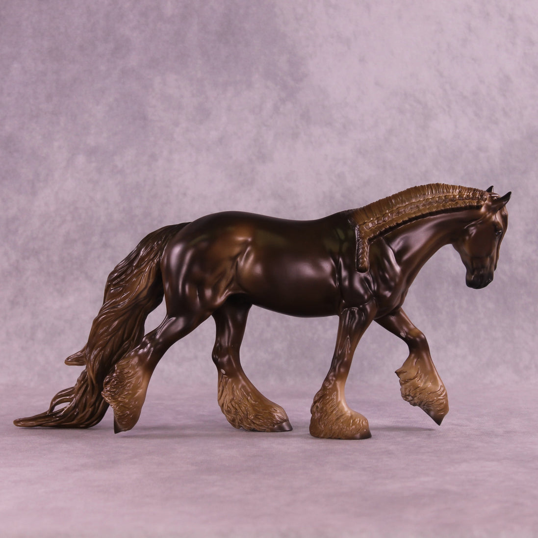 Floofy Feet OOAK FCM Irish Cob by Anna Rieck HS25