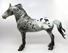 FLYNN RIDER-LE-10 LOUD APPALOOSA STANDING DRAFTER MODEL HORSE EQ 2016 7/28