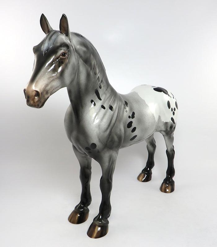 FLYNN RIDER-LE-5 APPALOOSA STANDNG DRAFTER BY JULIE KIEM EQ 2016