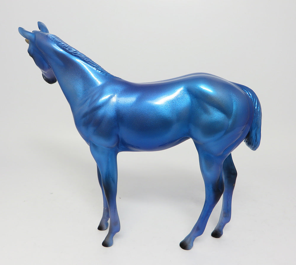 FORGET ME KNOT-OOAK DARK BLUE UNICORN EQ 2017