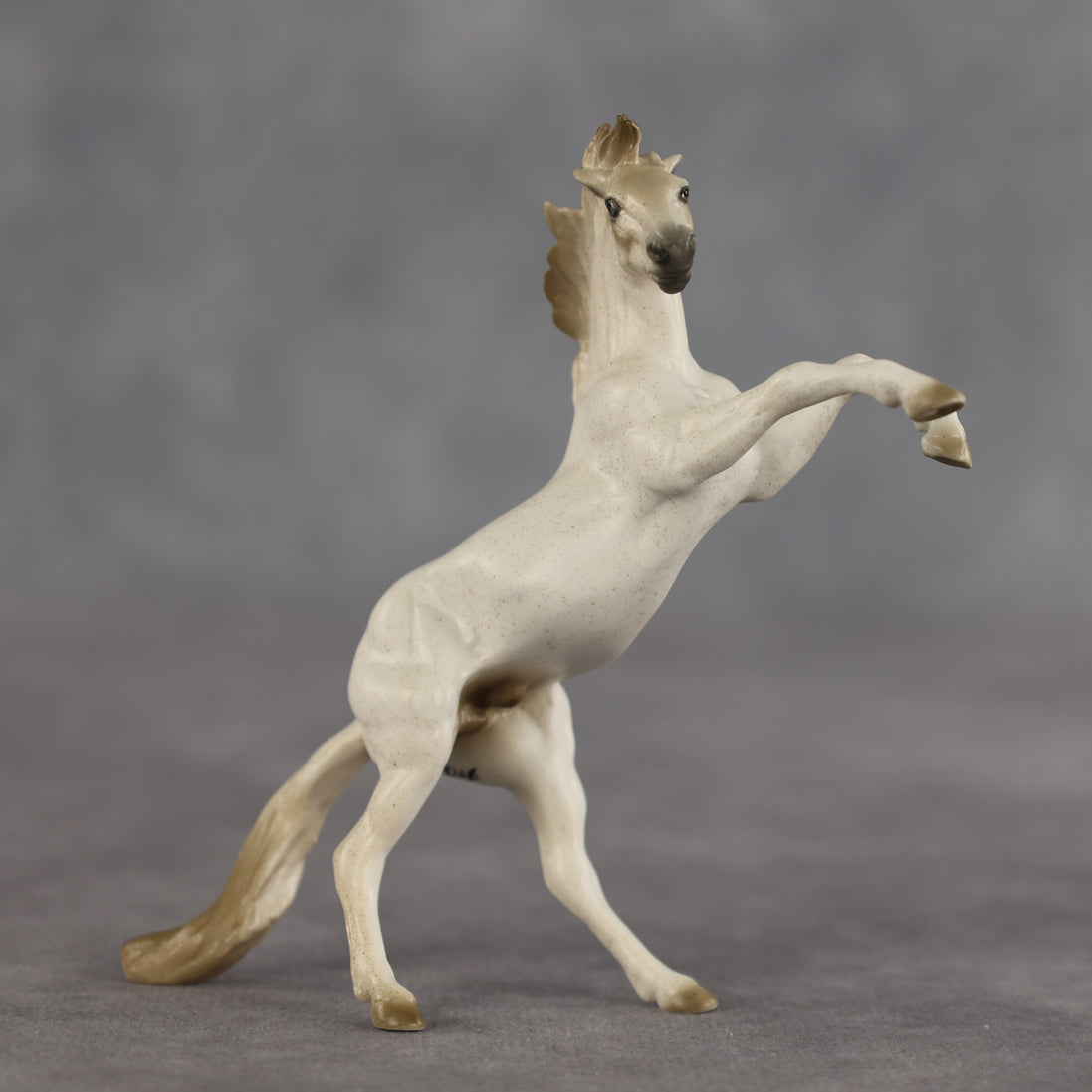 French Vanilla OOAK Chip Mustang by Dawn Quick SCD26