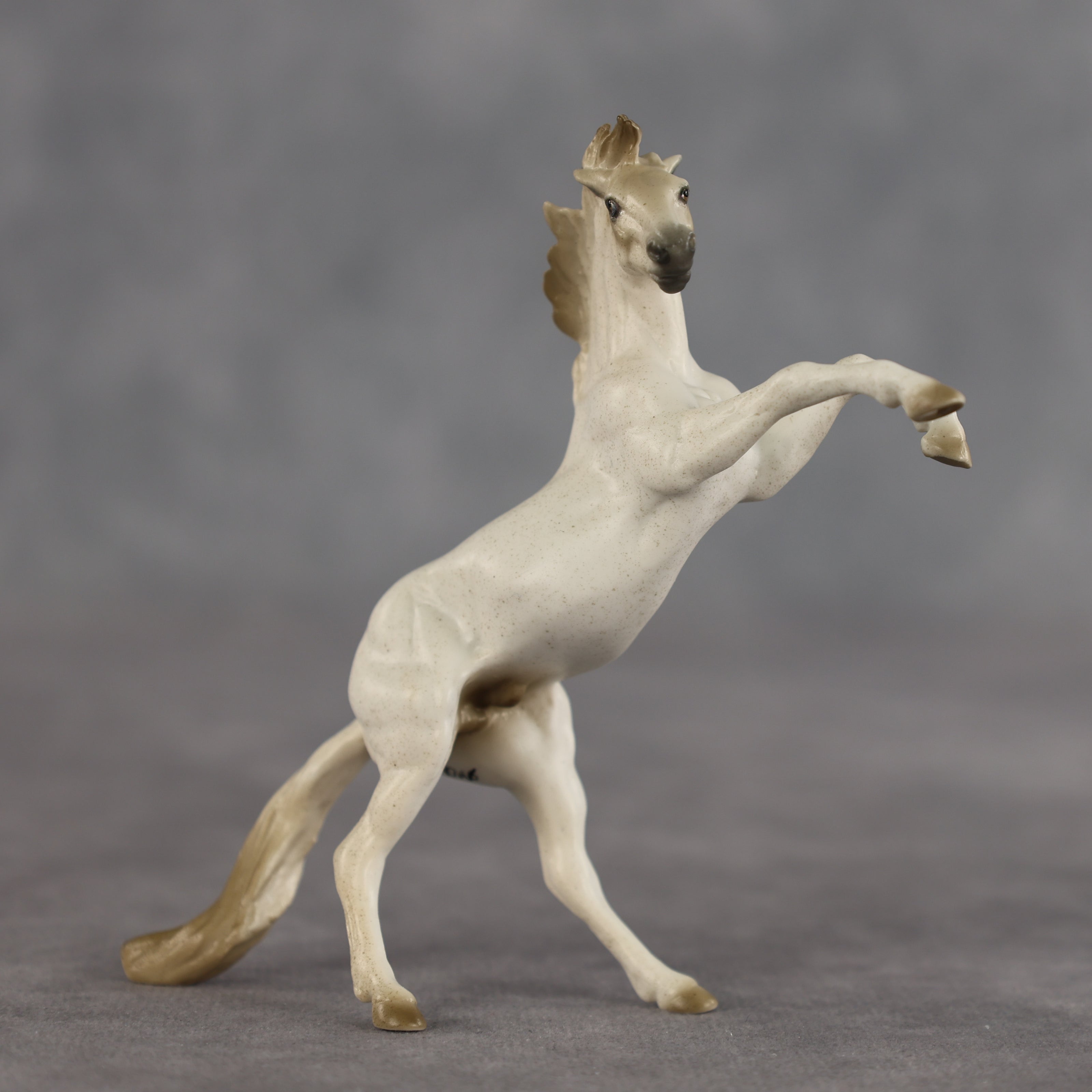 French Vanilla OOAK Chip Mustang by Dawn Quick SCD26