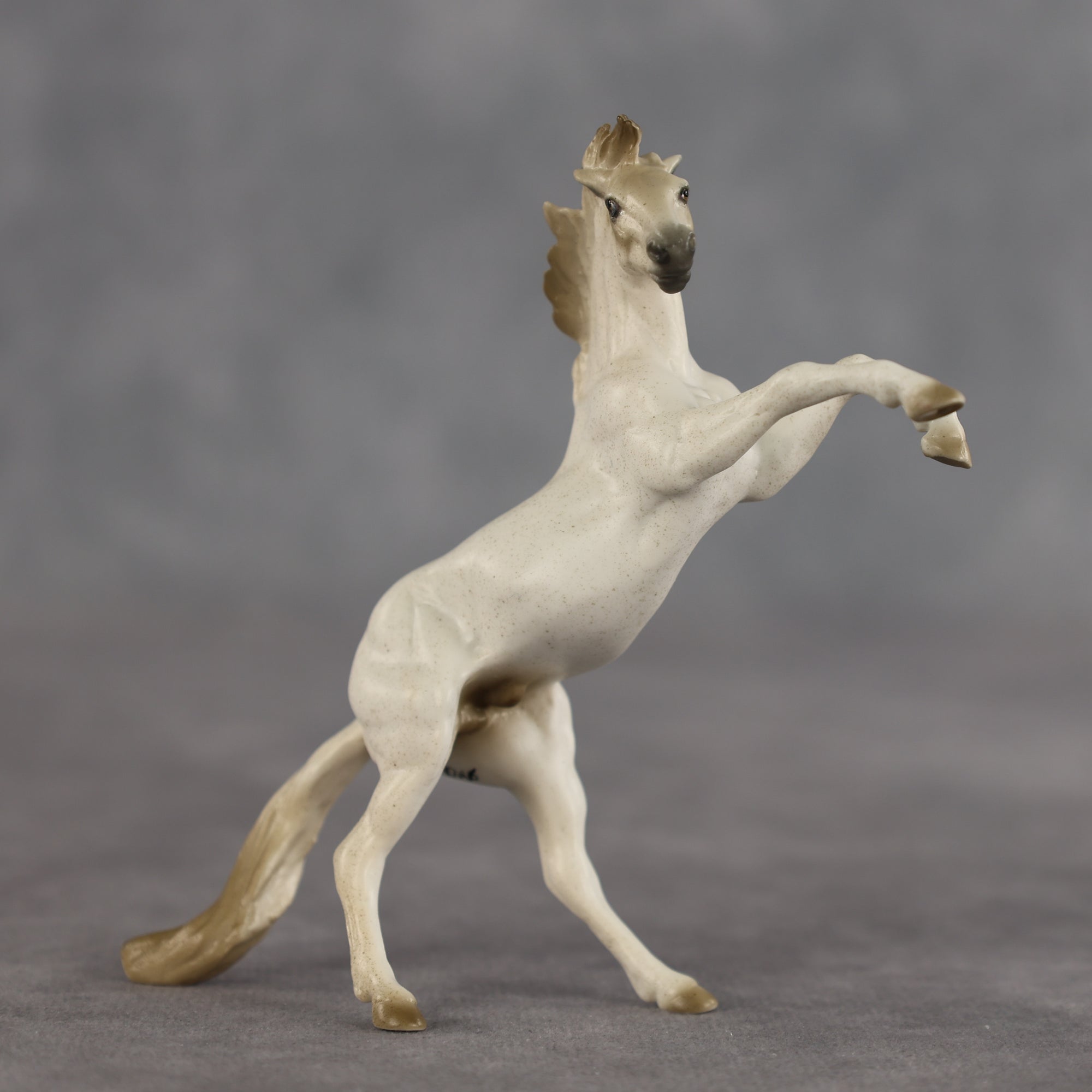 French Vanilla OOAK Chip Mustang by Dawn Quick SCD26