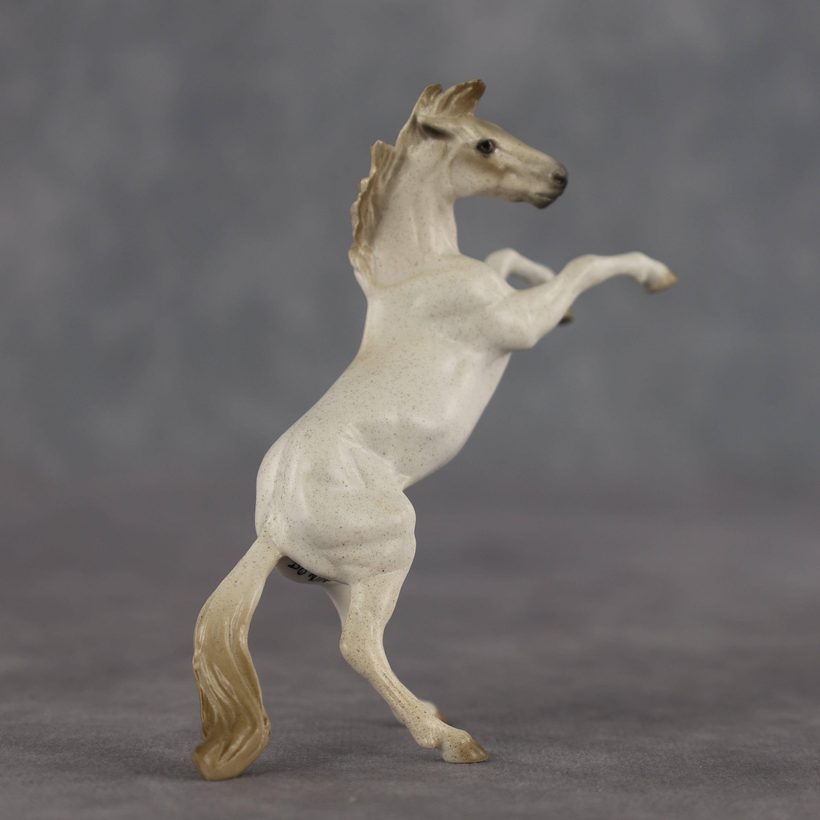 French Vanilla OOAK Chip Mustang by Dawn Quick SCD26