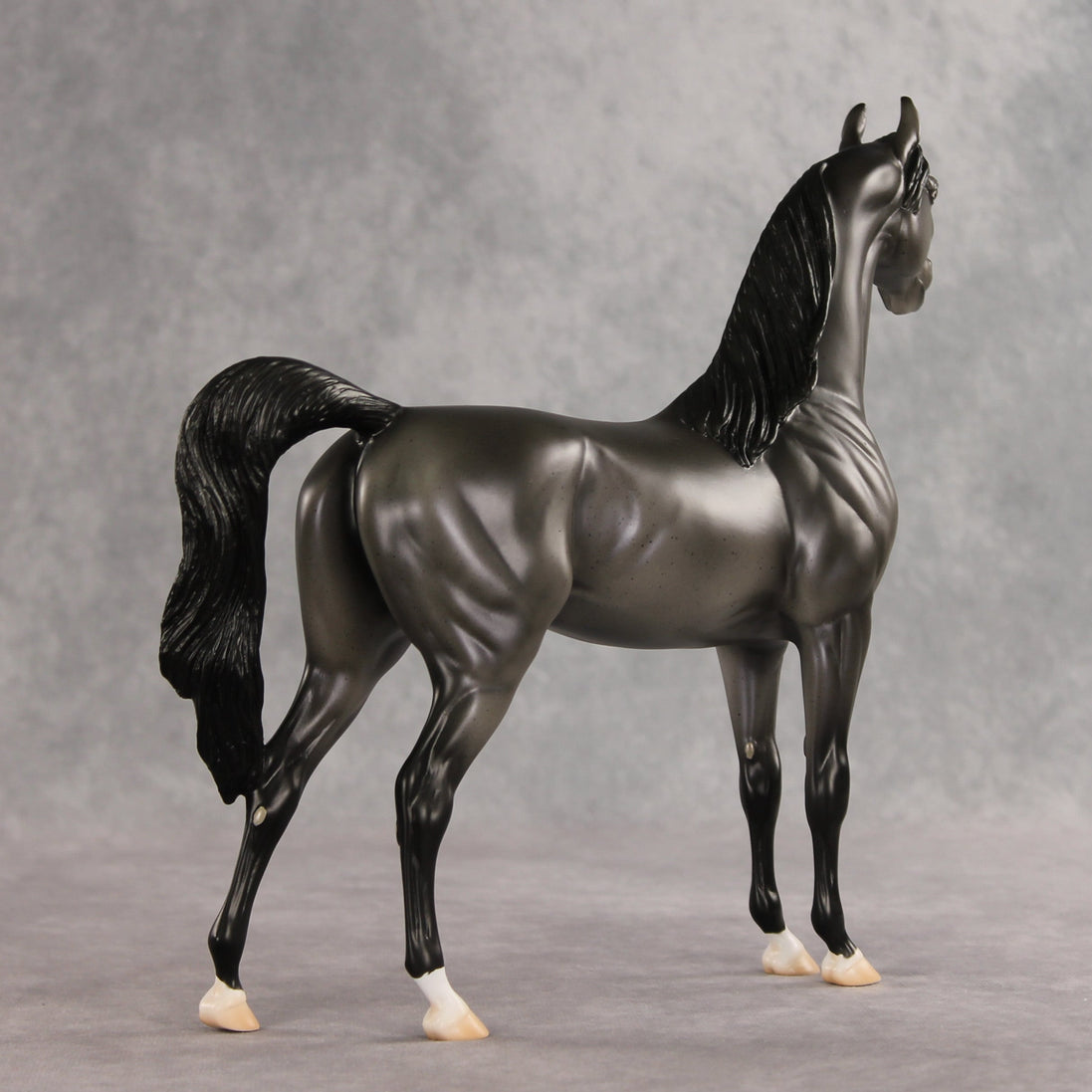 Friendship's Funeral OOAK Arabian Stallion by Ashley Palmer VV26