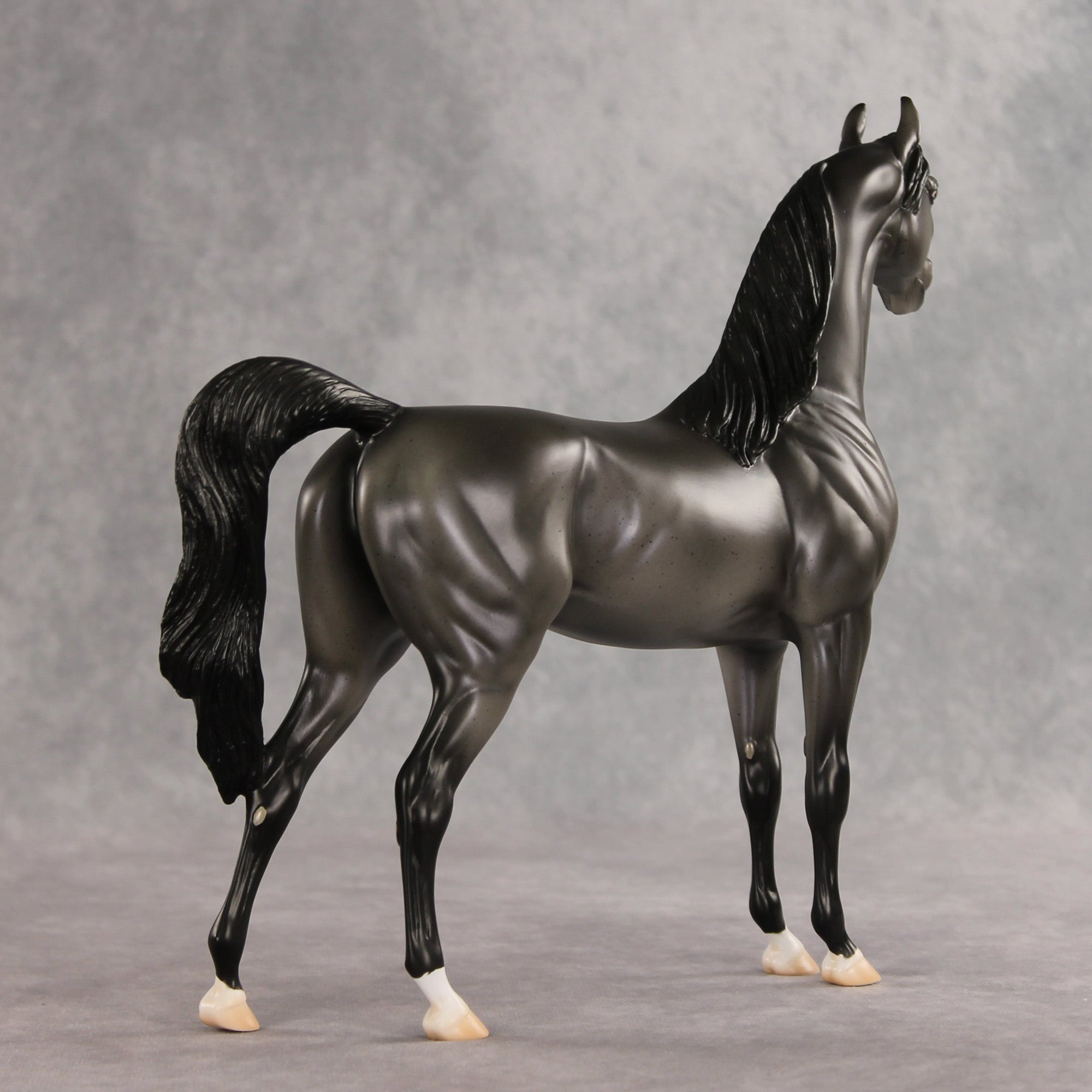 Friendship's Funeral OOAK Arabian Stallion by Ashley Palmer VV26