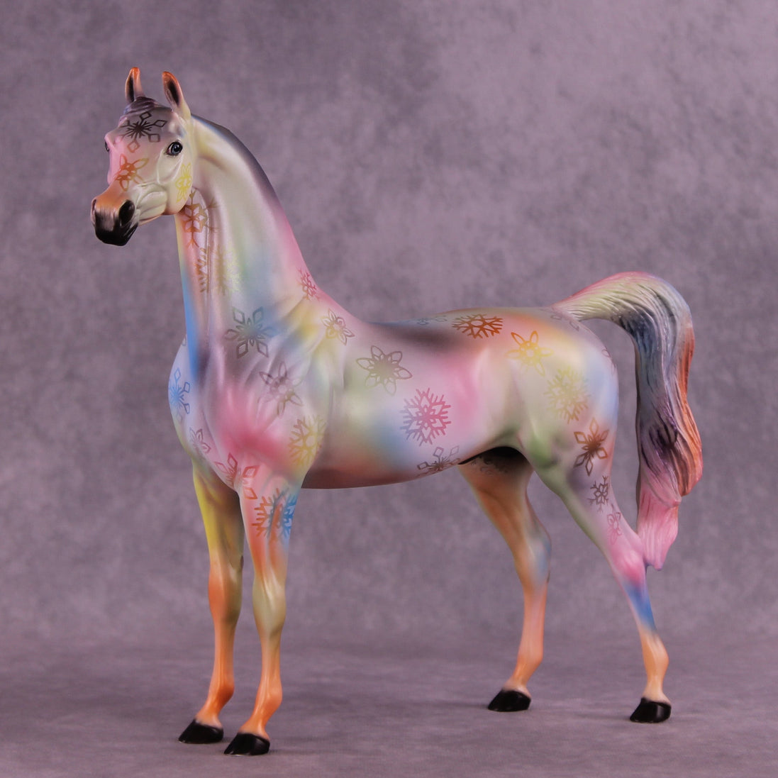 Frost OOAK Arabian Stallion by Dawn Quick HS25