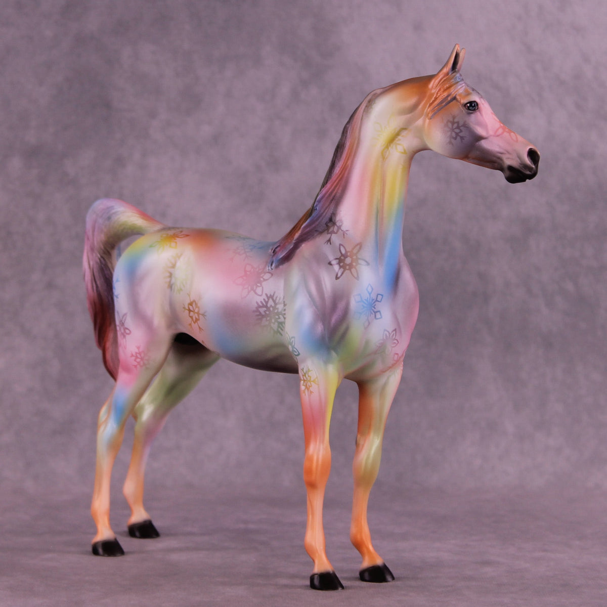 Frost OOAK Arabian Stallion by Dawn Quick HS25