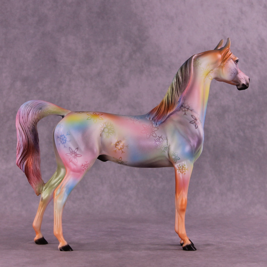 Frost OOAK Arabian Stallion by Dawn Quick HS25