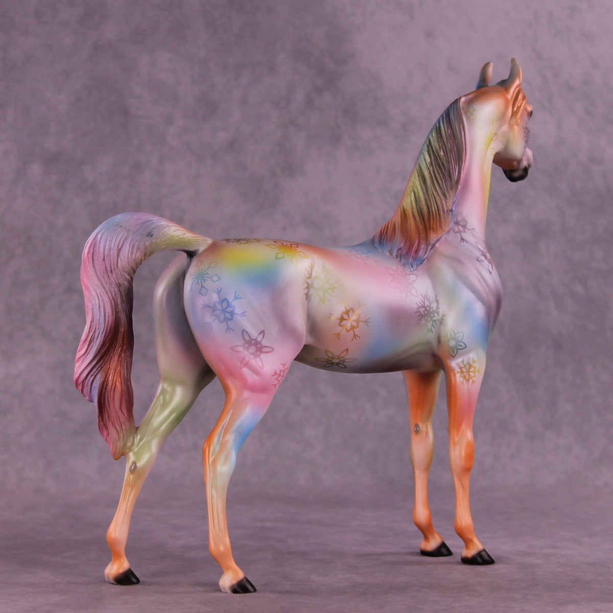 Frost OOAK Arabian Stallion by Dawn Quick HS25