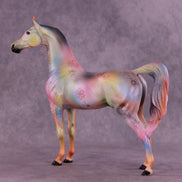 Frost OOAK Arabian Stallion by Dawn Quick HS25