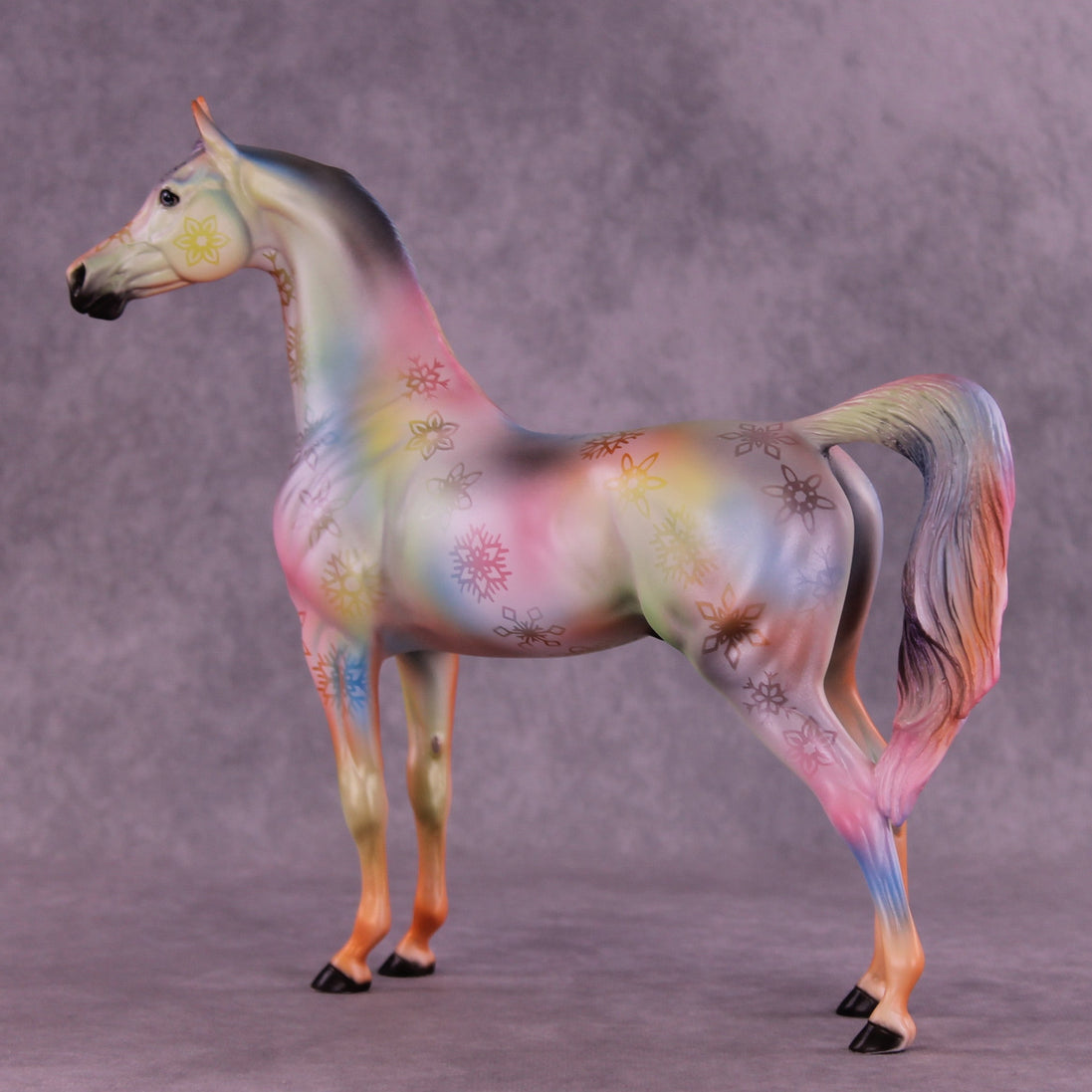 Frost OOAK Arabian Stallion by Dawn Quick HS25