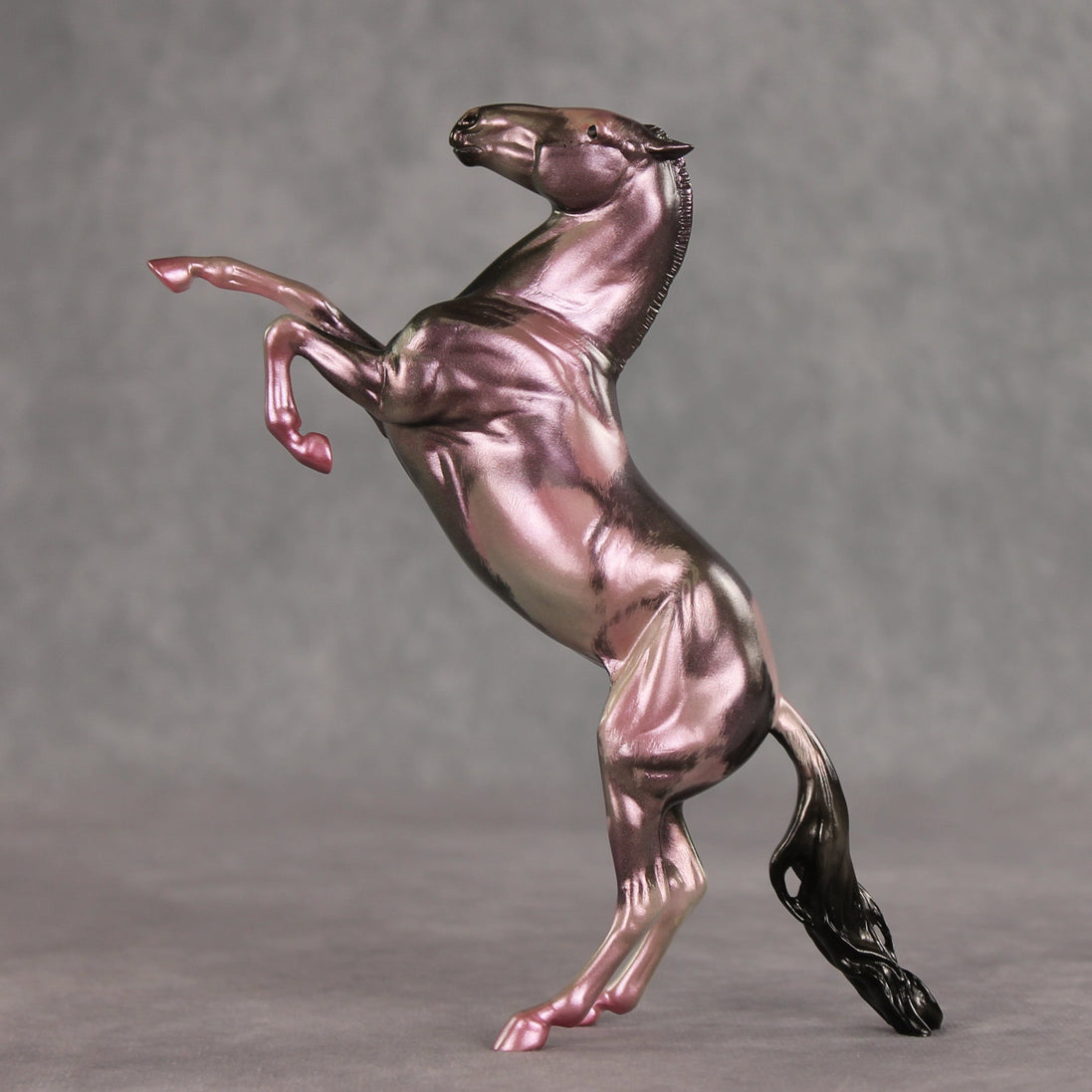 Frosted Lilac OOAK Pebble Mustang by Julie Keim VV26