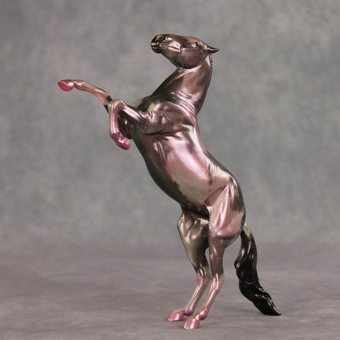 Frosted Lilac OOAK Pebble Mustang by Julie Keim VV26