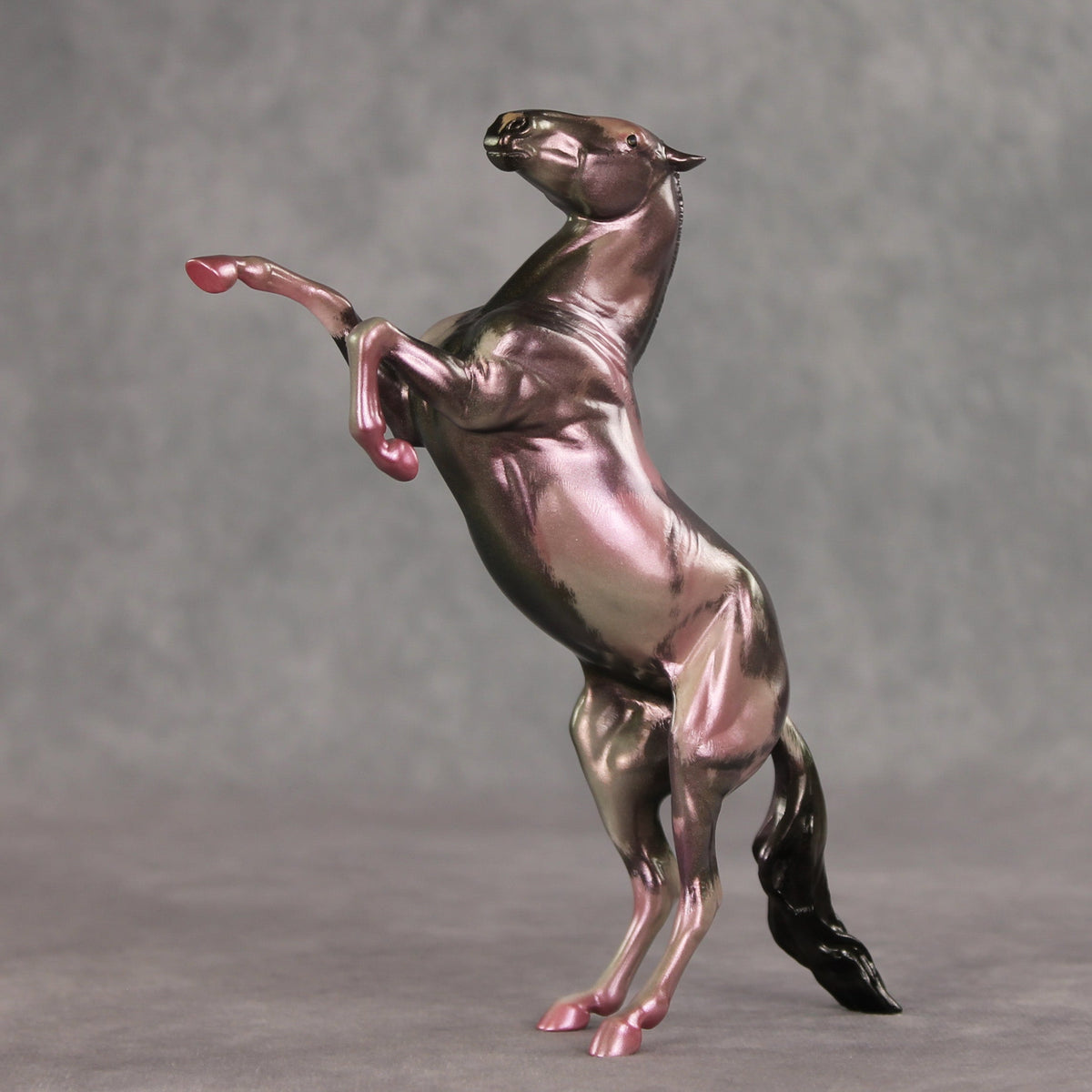 Frosted Lilac OOAK Pebble Mustang by Julie Keim VV26