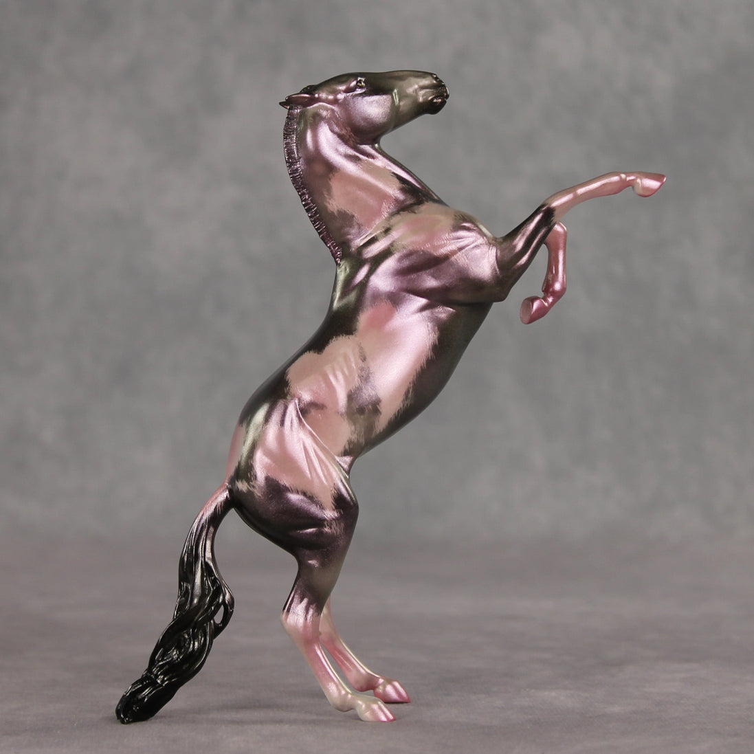 Frosted Lilac OOAK Pebble Mustang by Julie Keim VV26