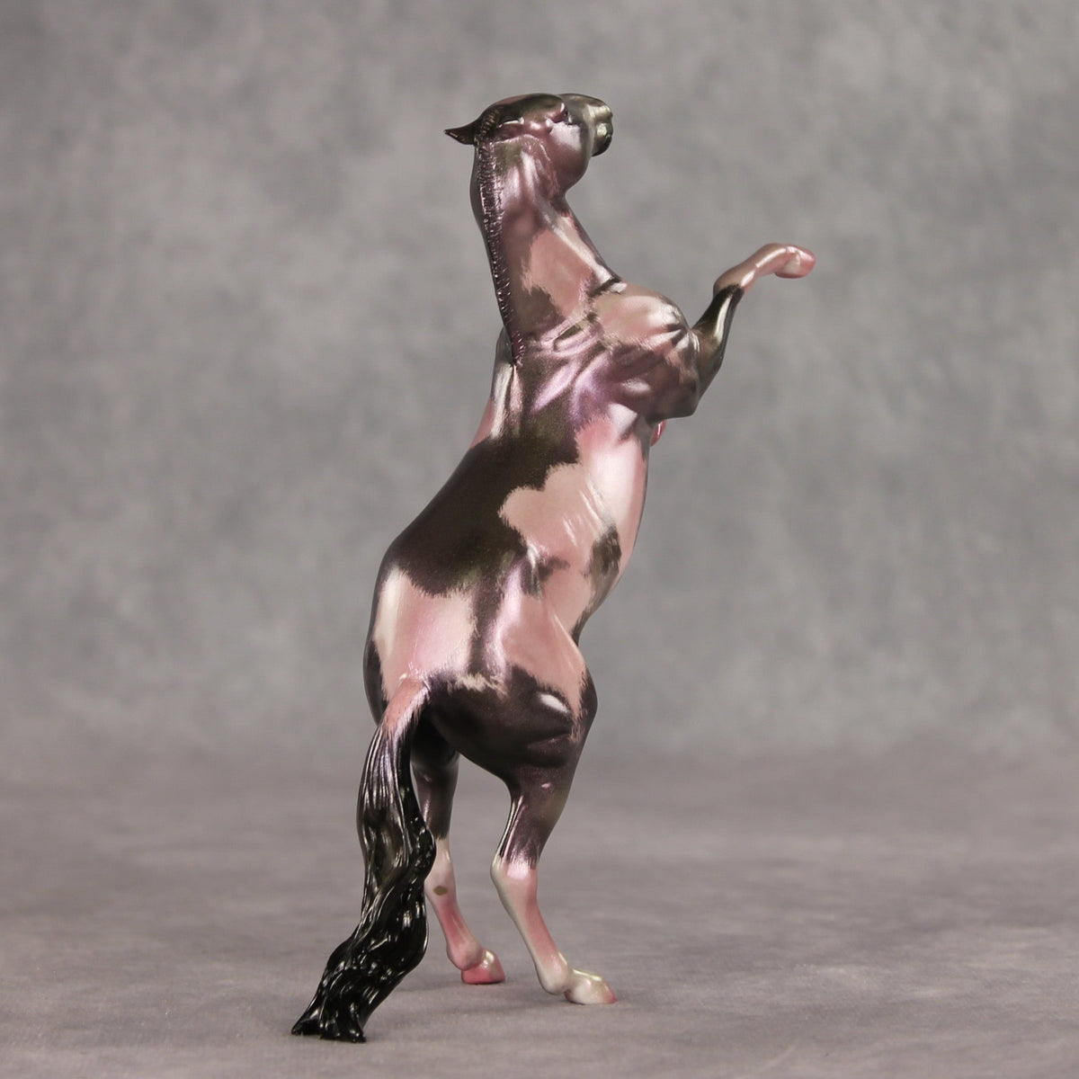 Frosted Lilac OOAK Pebble Mustang by Julie Keim VV26