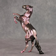 Frosted Lilac OOAK Pebble Mustang by Julie Keim VV26