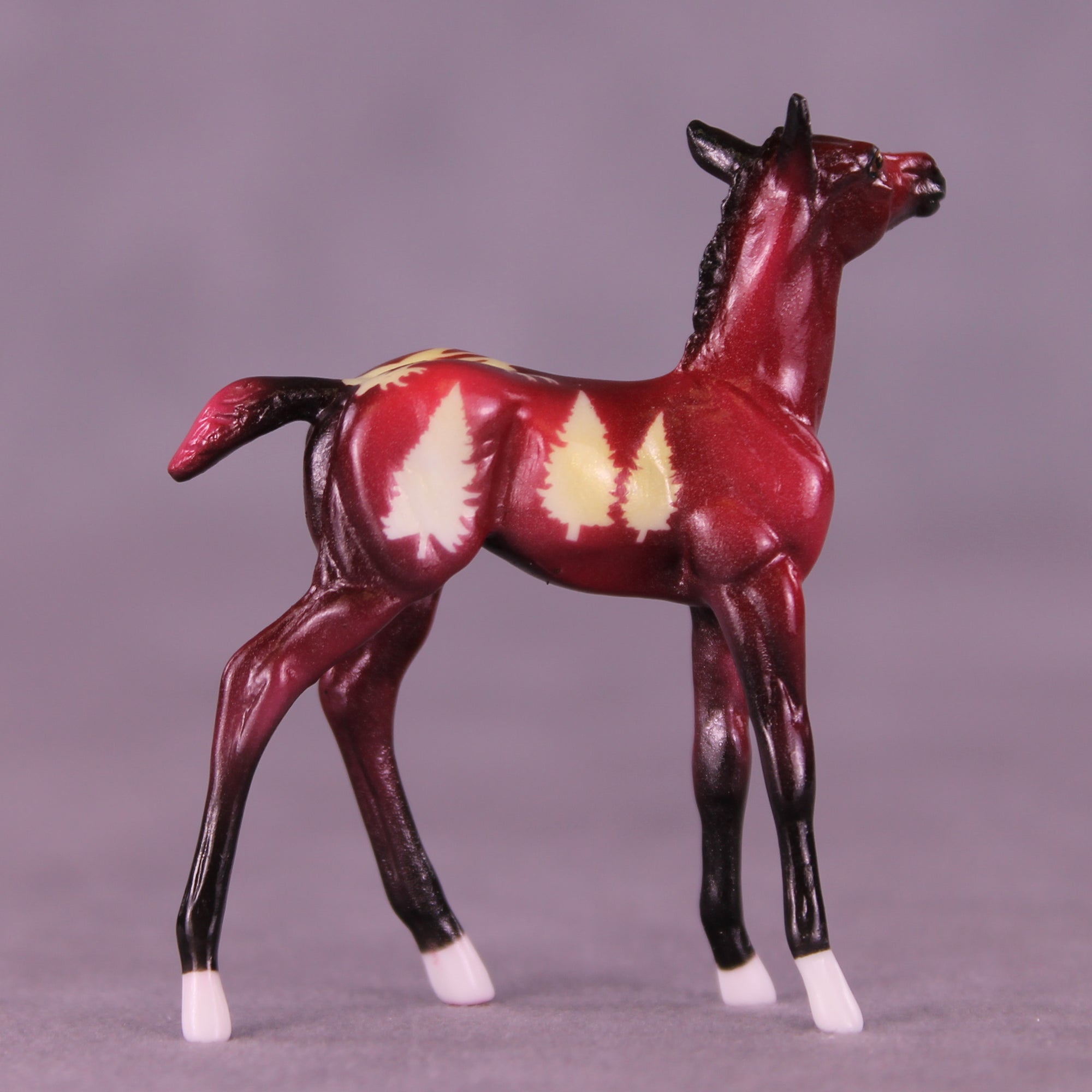 Frosty Puddlehop OOAK Chip Foal by Enrique Duarte HS25