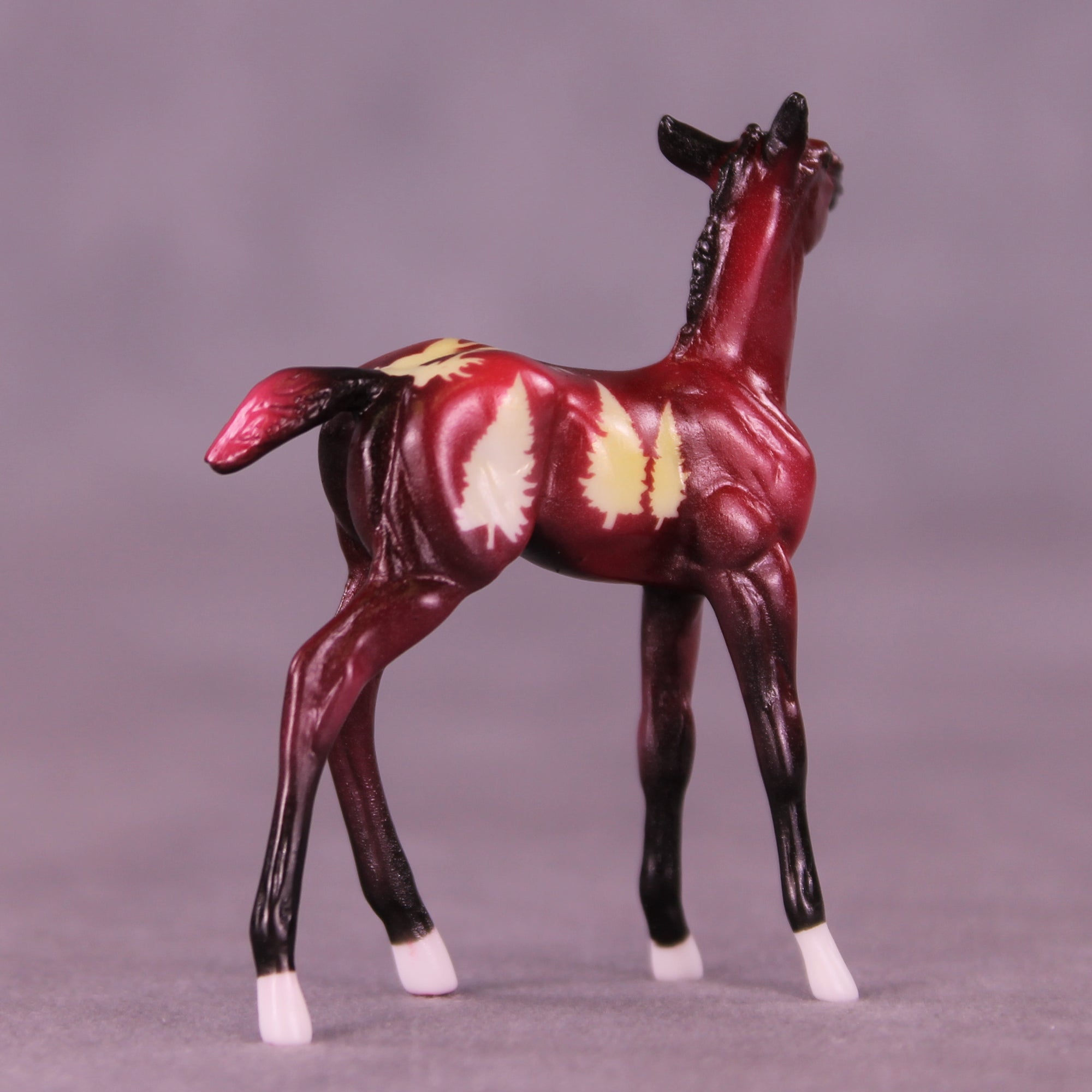 Frosty Puddlehop OOAK Chip Foal by Enrique Duarte HS25