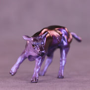 Gaslight OOAK Chip Cow by Erin Corbett VV26