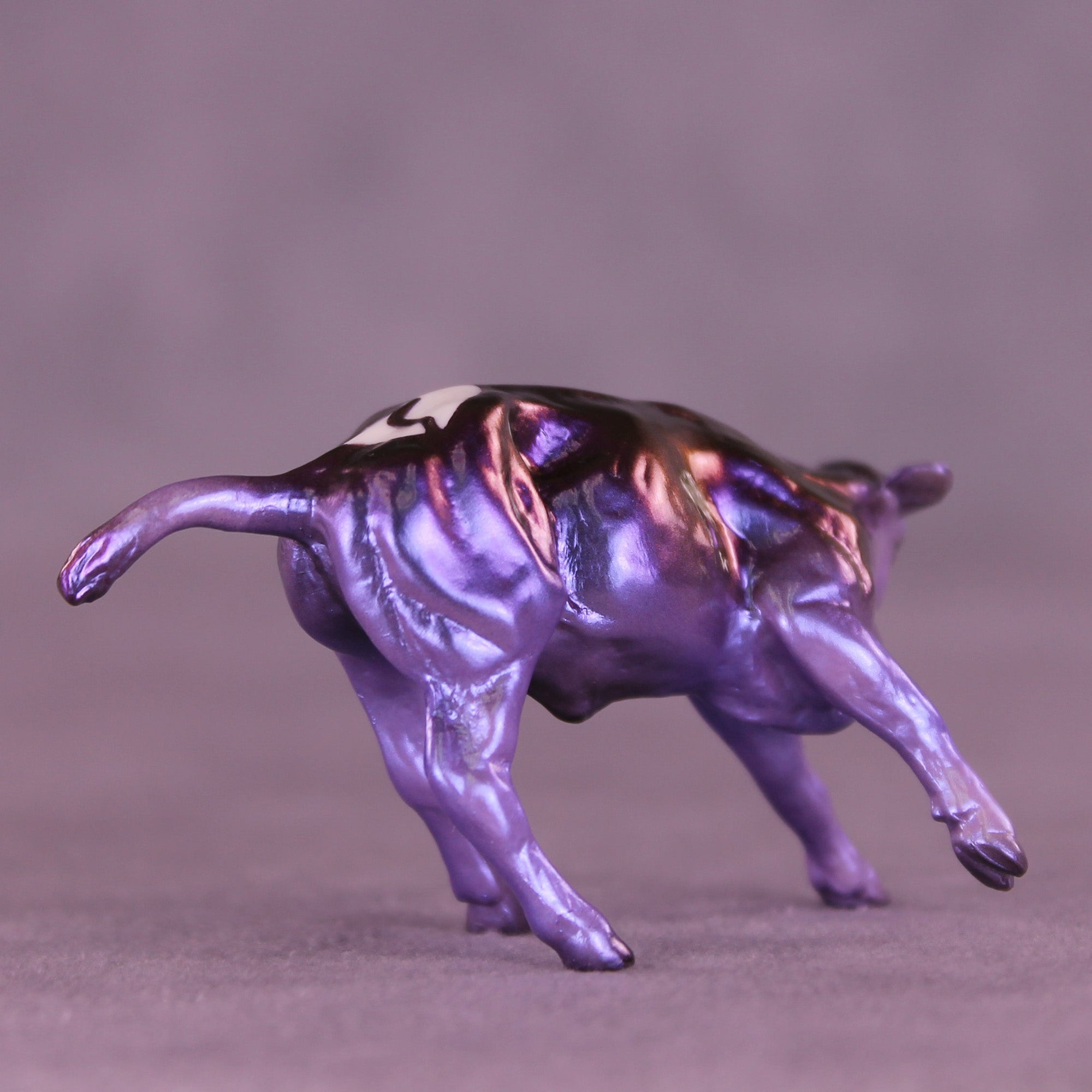 Gaslight OOAK Chip Cow by Erin Corbett VV26